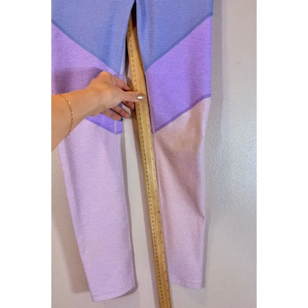 NWT Outdoor Voices 7/8 Springs Lilac/Lavender Dahlia Leggings Women's Small